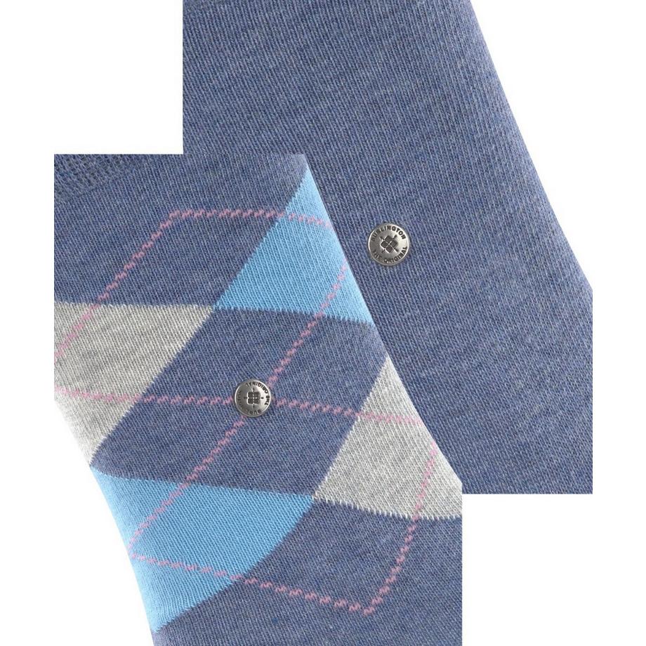Burlington Everyday Mix Argyle und Uni Socken 2er-Pack  