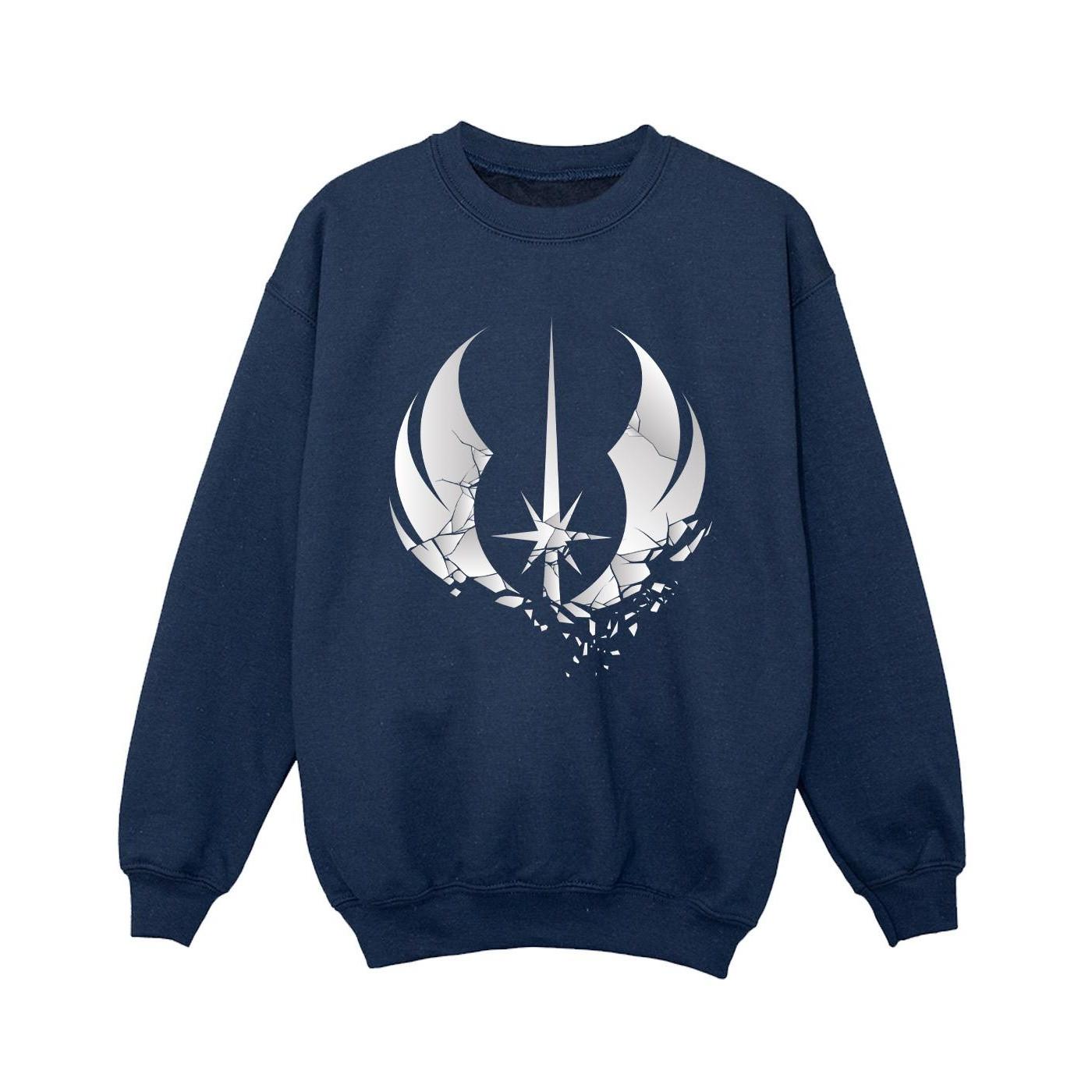 Image of Obiwan Kenobi Order Fractured Sweatshirt Jungen Marine 128