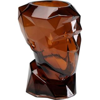 KARE Design Vase Prisma Face marron 30  