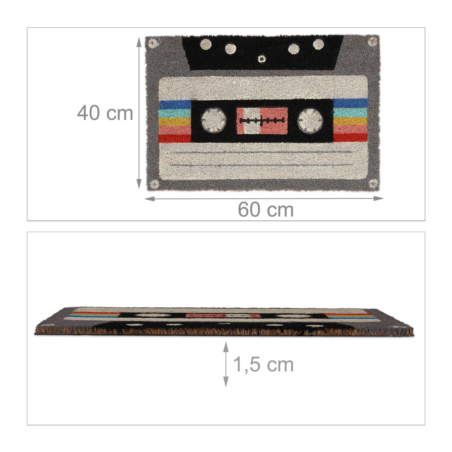 B2X Fußmattenkassette aus Kokosnuss  