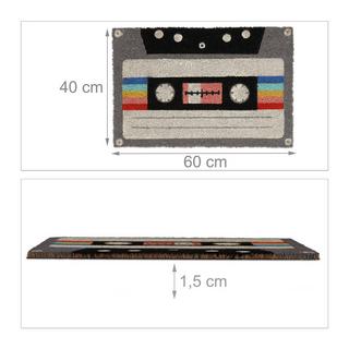 B2X Fußmattenkassette aus Kokosnuss  