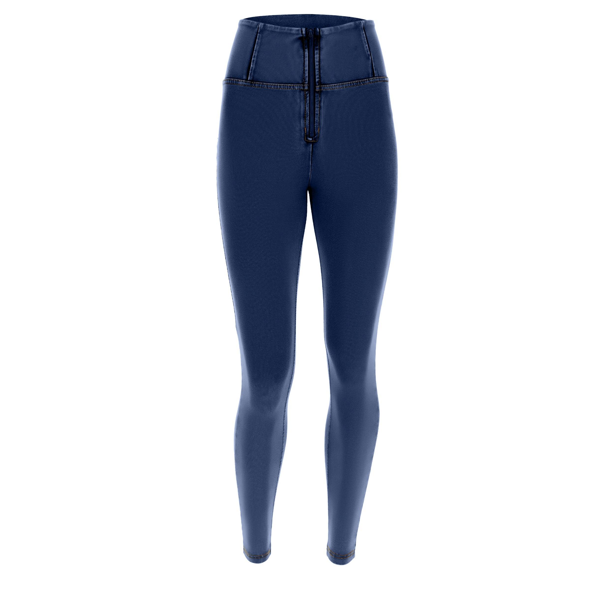 Image of Wr.up® Shaping Pants 7/8 Damen Blau Denim Dunkel M