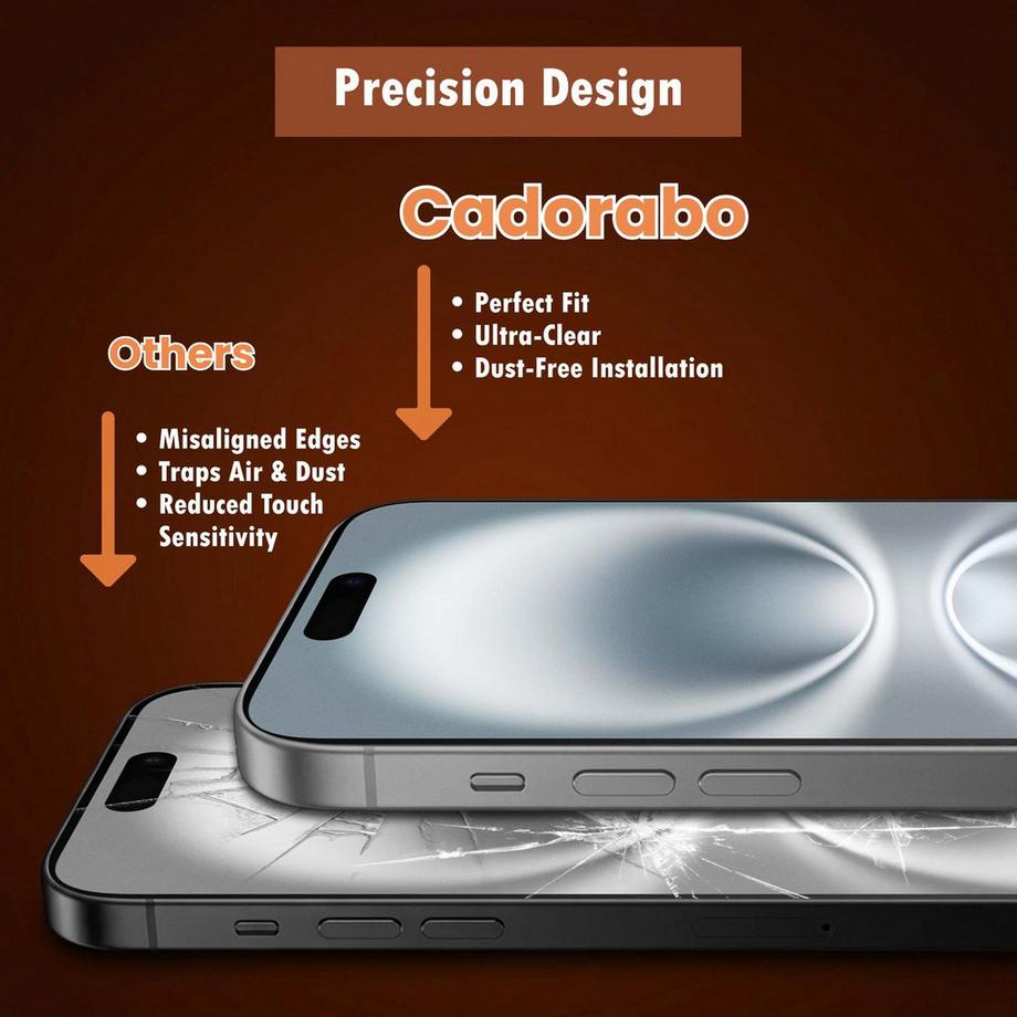 Cadorabo  iPhone 16 PLUS Schutzfolie Schutzglas 