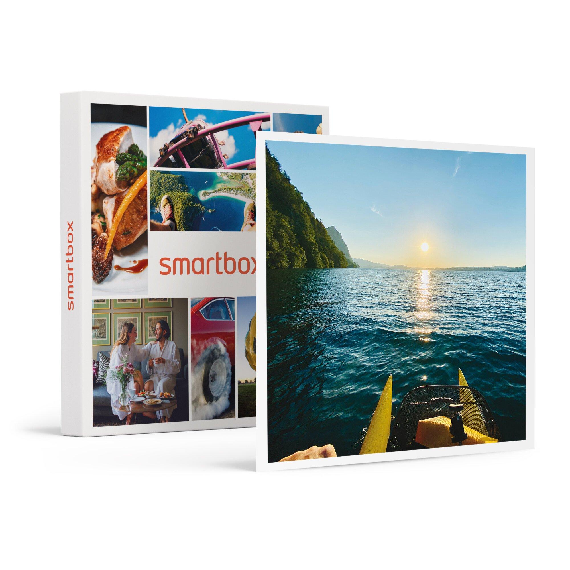 Image of Wasserbike-tour Auf Dem Vierwaldstättersee Mit Barbecue Für 2 Personen - Geschenkbox Unisex