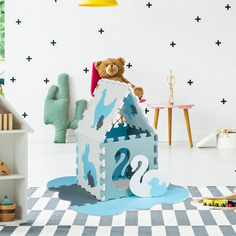 Northio Tapis puzzle animaux  