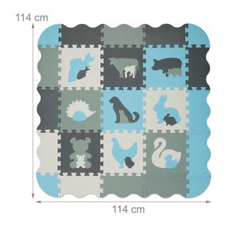 Northio Tappetino puzzle animali  