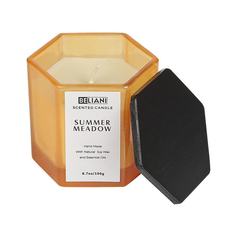 Beliani Bougie parfumée avec diffuseur en Cire de soja CLASSY TINT  