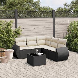 VidaXL Garten sofagarnitur poly-rattan  