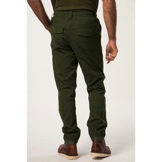 JP1880  Pantalon en twill à enfiler FLEXNAMIC®, coupe Modern Fit, grandes poches - jusqu'au 8 XL 