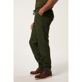 JP1880  Pantalon en twill à enfiler FLEXNAMIC®, coupe Modern Fit, grandes poches - jusqu'au 8 XL 