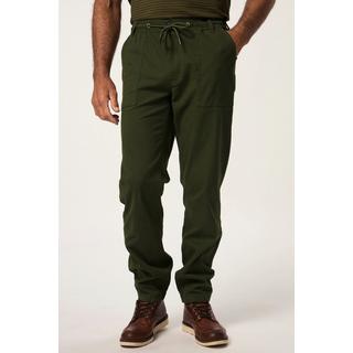 JP1880  Pantaloni in twill dal taglio moderno con FLEXNAMIC® e tasche grandi, fino alla tg. 8XL 