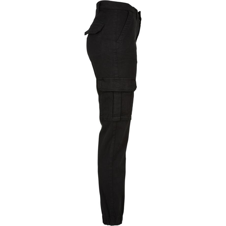 URBAN CLASSICS Pantalon Utility Femme en Sergé de Coton  
