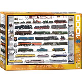 Eurographics  puzzle Geschichte der Eisenbahn 1000 Teile 