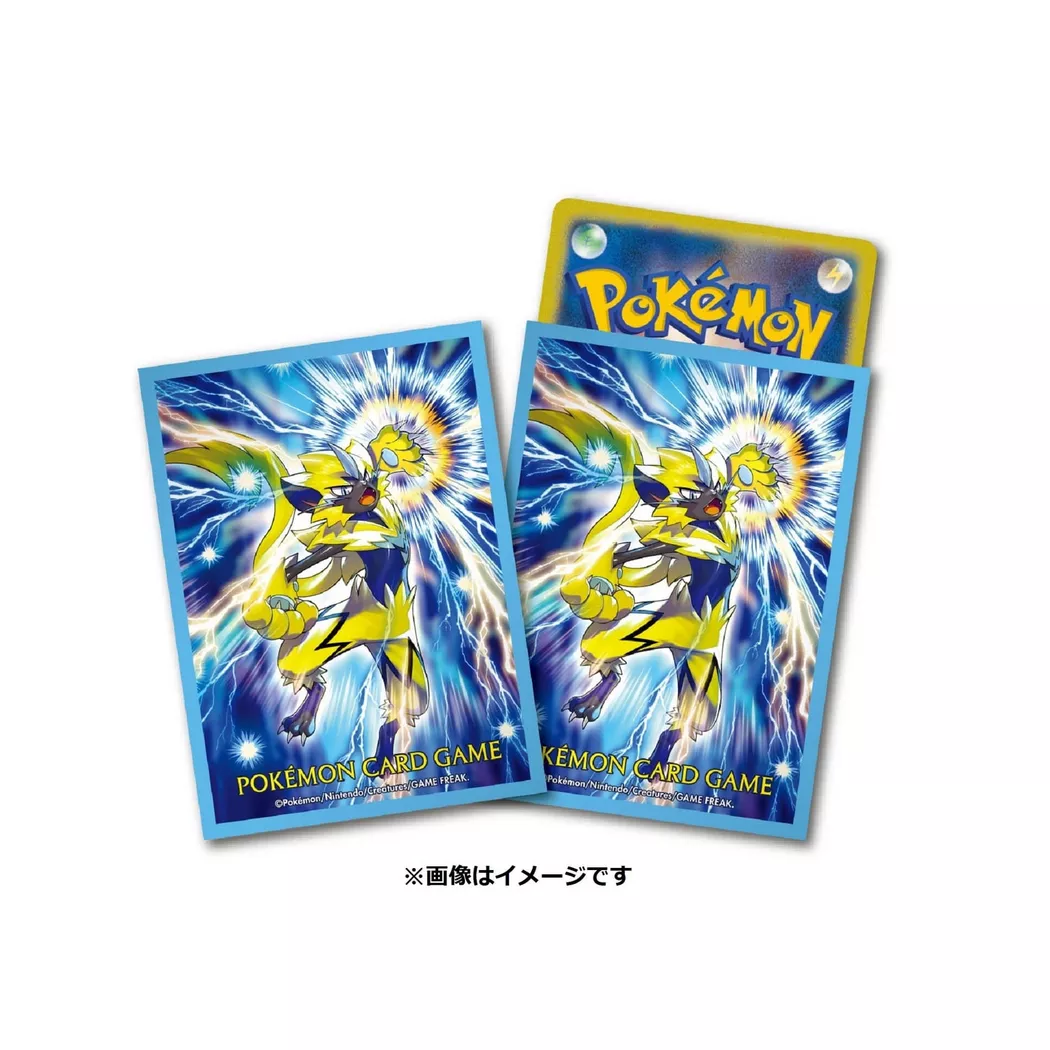 Pokémon - Pokemon Center Deck Sleeves Shield Zeraora Ver.2, Multicolor