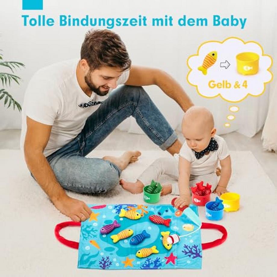 Activity-board  Kinderspielzeug für Kinder Angelspielzeug Lernspiele Motorikspielzeug 