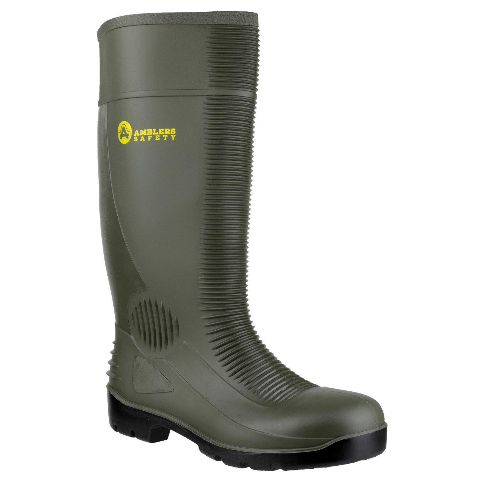Image of Sicherheitsgummistiefel Unisex Grün 41