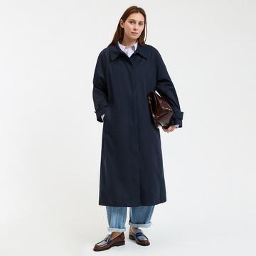 Oversize-Trenchcoat mit Knopfleiste