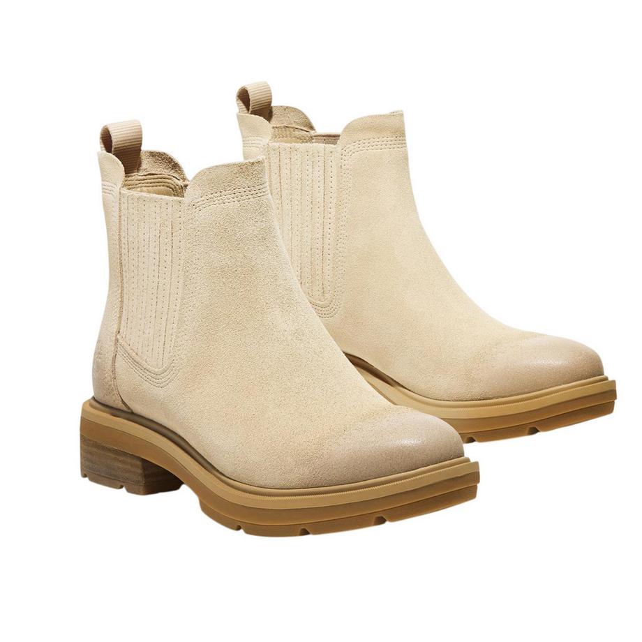 Timberland Bottines Chelsea Brimfield en Daim Talon Bloc  