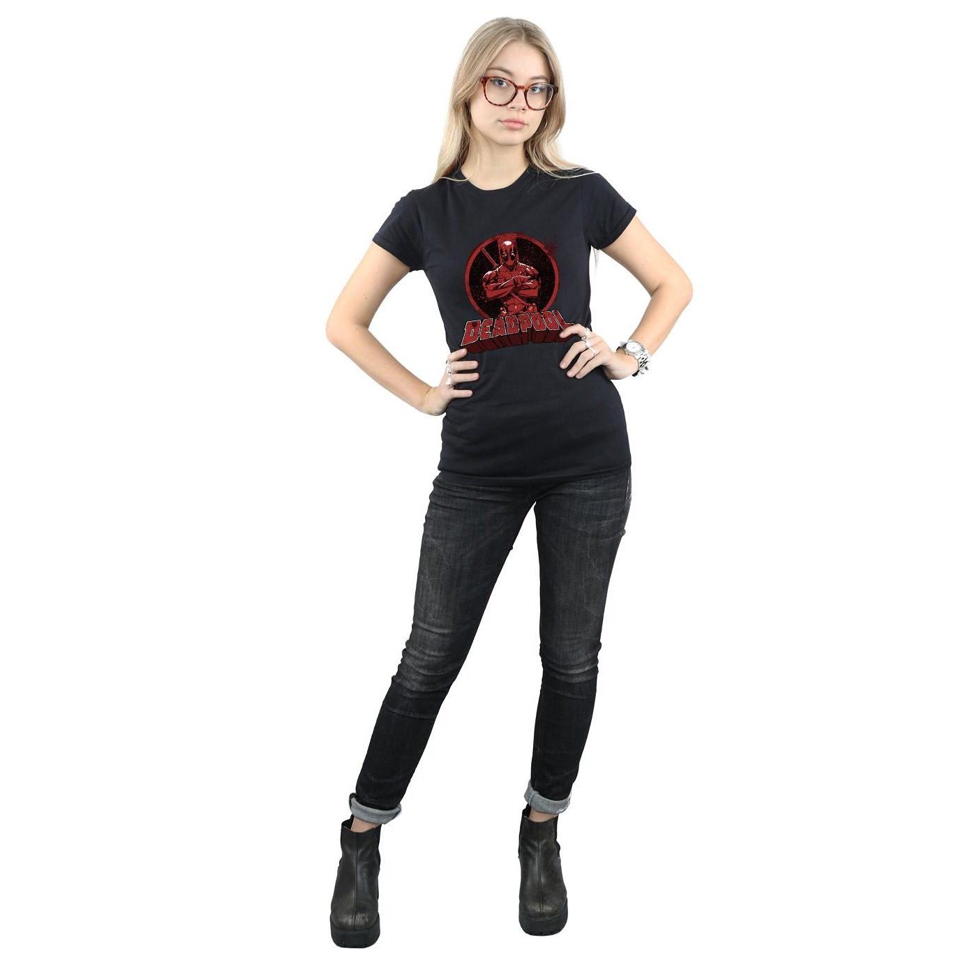 Deadpool  Tshirt ARMS CROSSED 