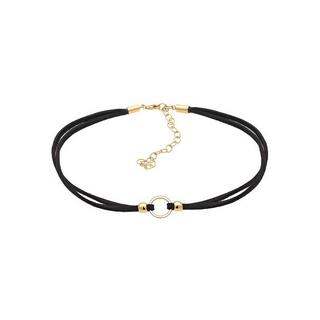 Elli  Halskette Choker Textilband 