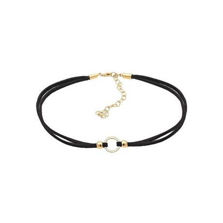 Elli  Halskette Choker Textilband 