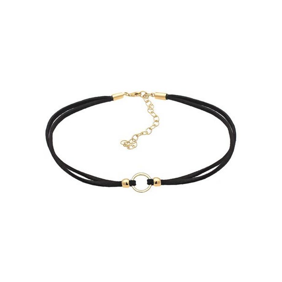 Elli  Halskette Choker Textilband 
