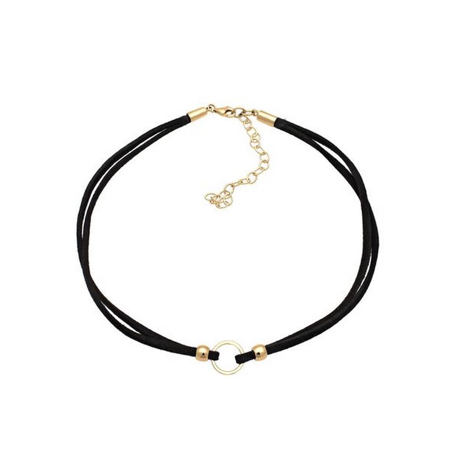 Elli  Halskette Choker Textilband 