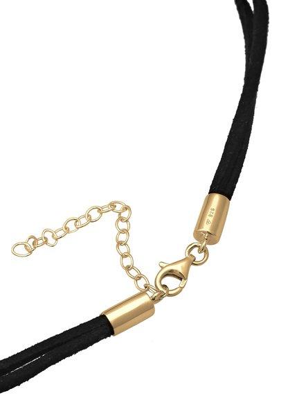 Elli  Halskette Choker Textilband 
