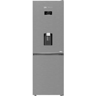 Beko Kühl- Gefrierschrank KG510 E, KS215l, GS109l, 38dB, inox  