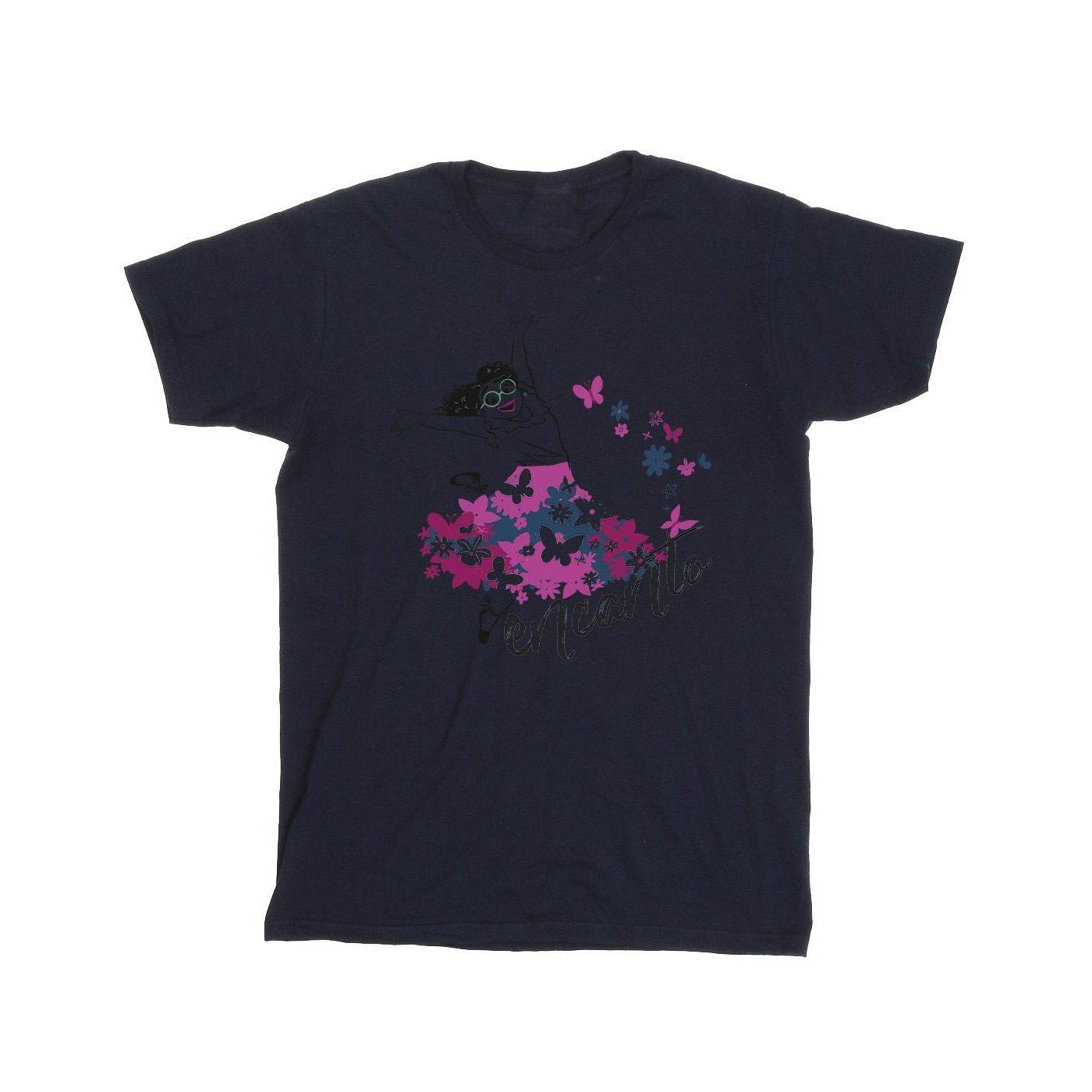 Image of Encanto Mirabel Flower Tshirt Unisex Marine 128