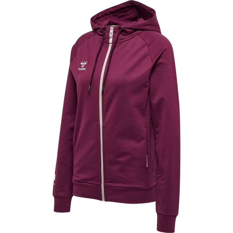 Hummel Move Grid Felpa con Cappuccio e Zip  