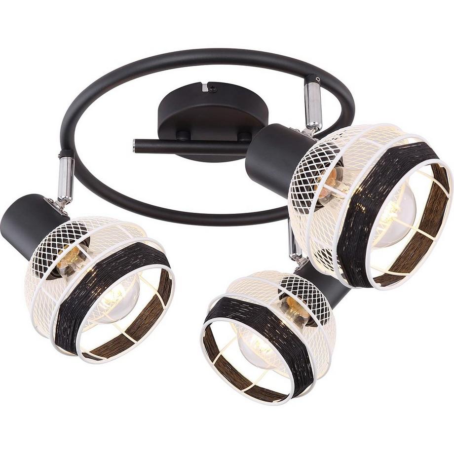 mutoni Strahler Griddy Metall  matt 3xE27  