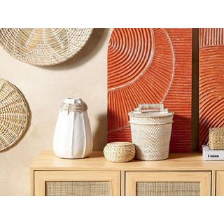 Beliani Decorazioni en Terracotta Boho KAMPAR  