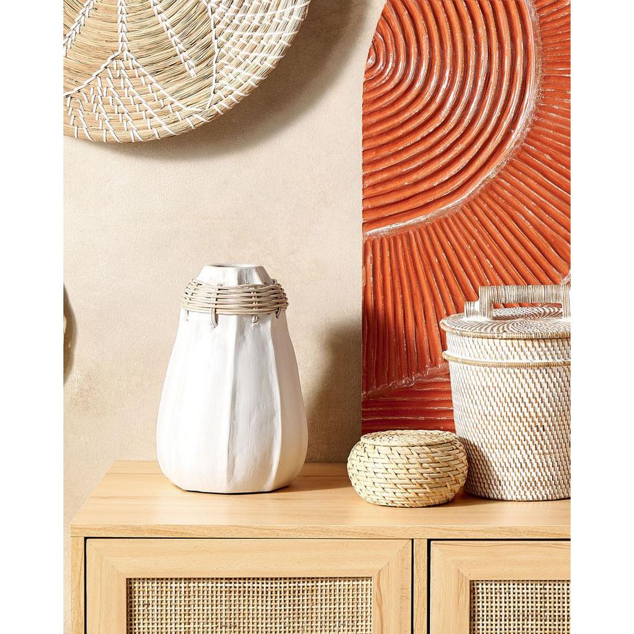 Beliani Vase décoratif en Terre cuite  KAMPAR  