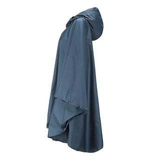 Alopini Unisex Wasserdichter Wiederverwendbarer Regenponcho mit Kapuze  