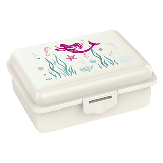 fizzy Fizzii Lunchbox mit Trennfach perlweiss, Meerjungfrau  