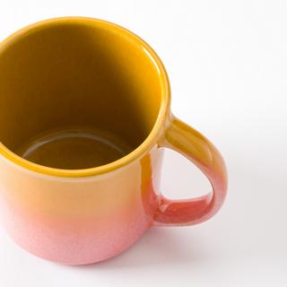 La Redoute Intérieurs Lot de 2 mugs en grès émail réactif  