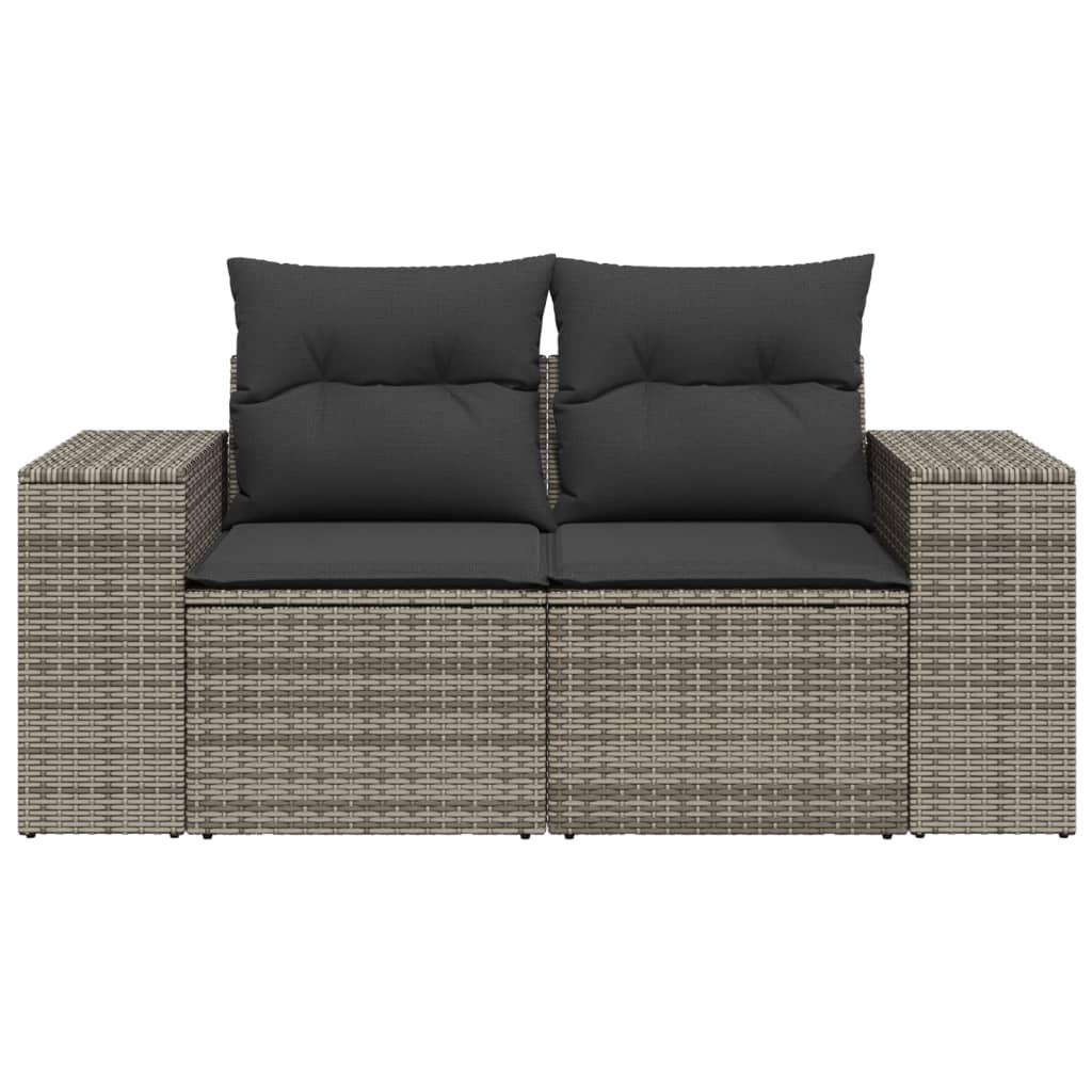 VidaXL Gartensofa poly-rattan  