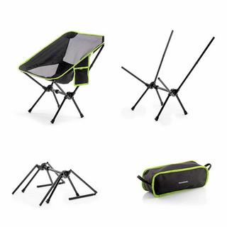 InnovaGoods  Chaise de camping pliante avec sac de transport 