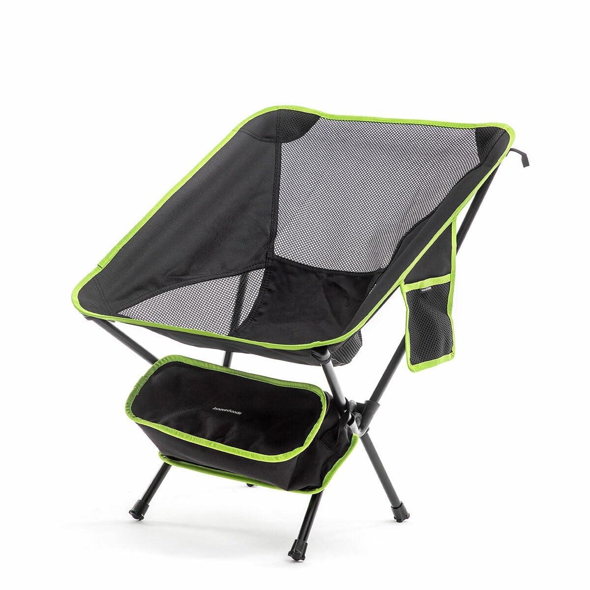 InnovaGoods  Chaise de camping pliante avec sac de transport 