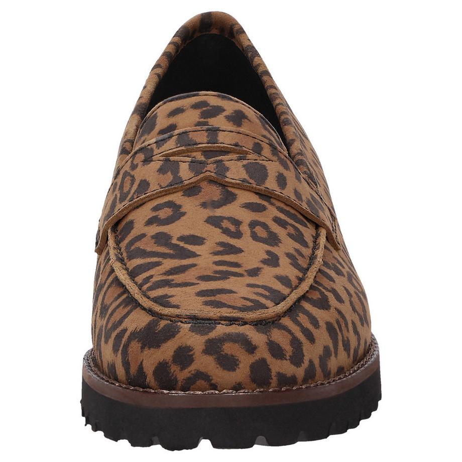 Sioux Meredith-709-H Mocassini Stampa Leopardata  