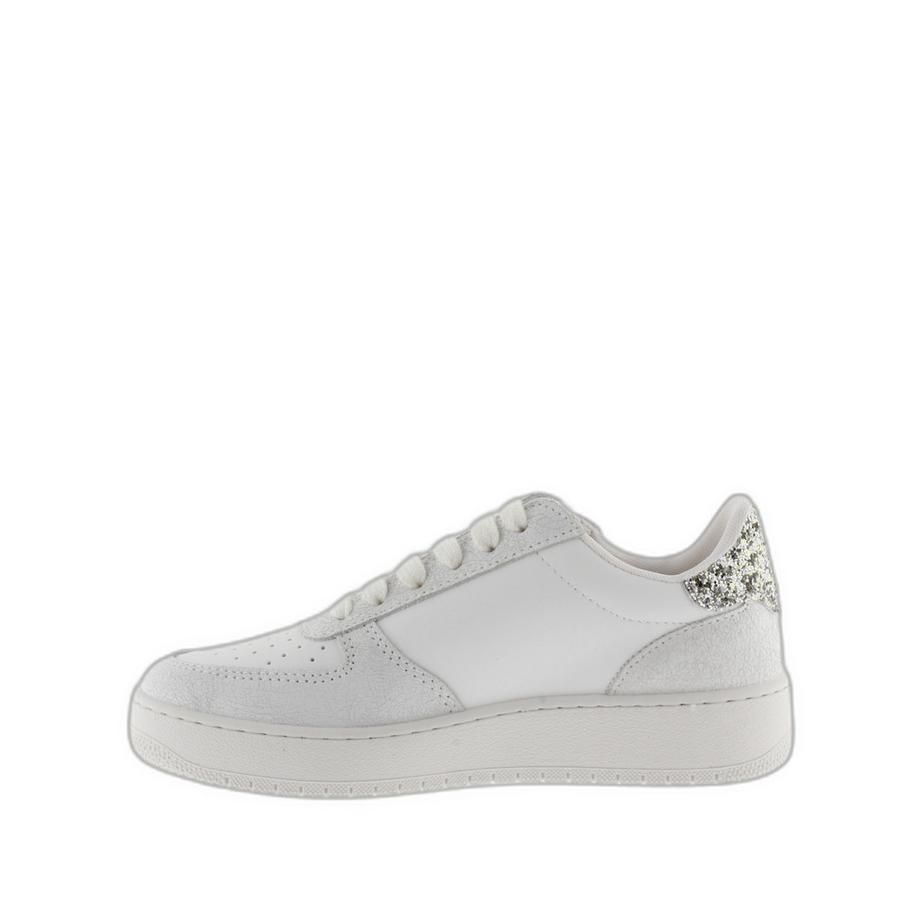 Victoria Madrid Craquelé und Metallic Sneakers  