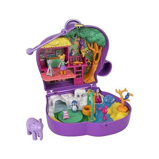 polly pocket  Pocket World Elefantenabenteuer Schatulle 