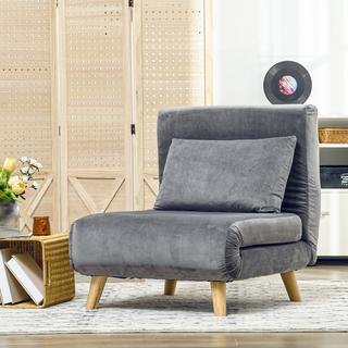 HOMCOM Chaise de couchage  