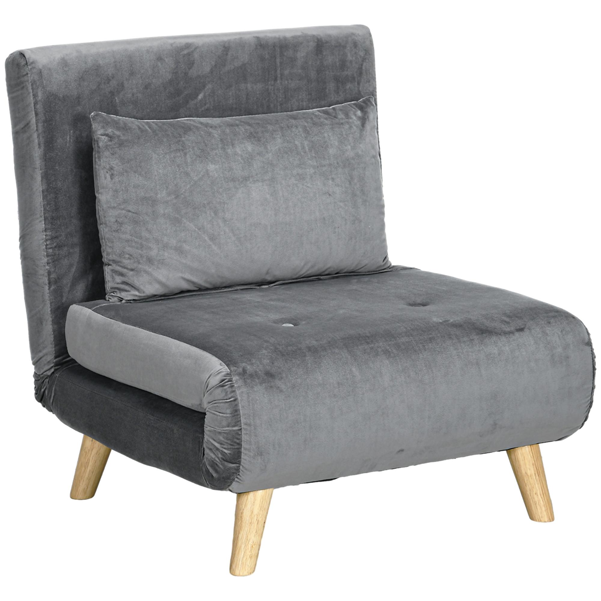 HOMCOM Chaise de couchage  