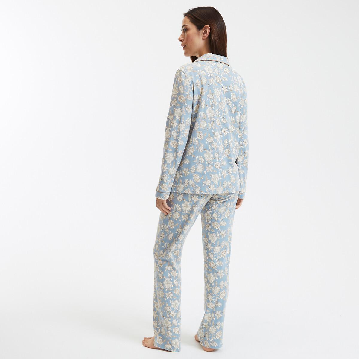 La Redoute Collections  Langer Pyjama aus bedruckter Baumwolle 