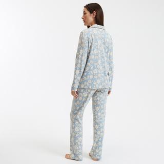 La Redoute Collections  Langer Pyjama aus bedruckter Baumwolle 