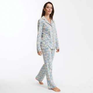 La Redoute Collections  Langer Pyjama aus bedruckter Baumwolle 