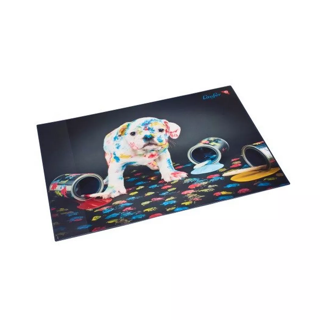 Läufer -  Schreibunterlage 46652 Bunter Hund 53x40cm, One Size