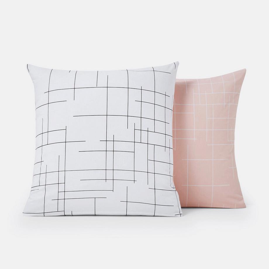 La Redoute Intérieurs Charline Fodera per cuscino reversibile  